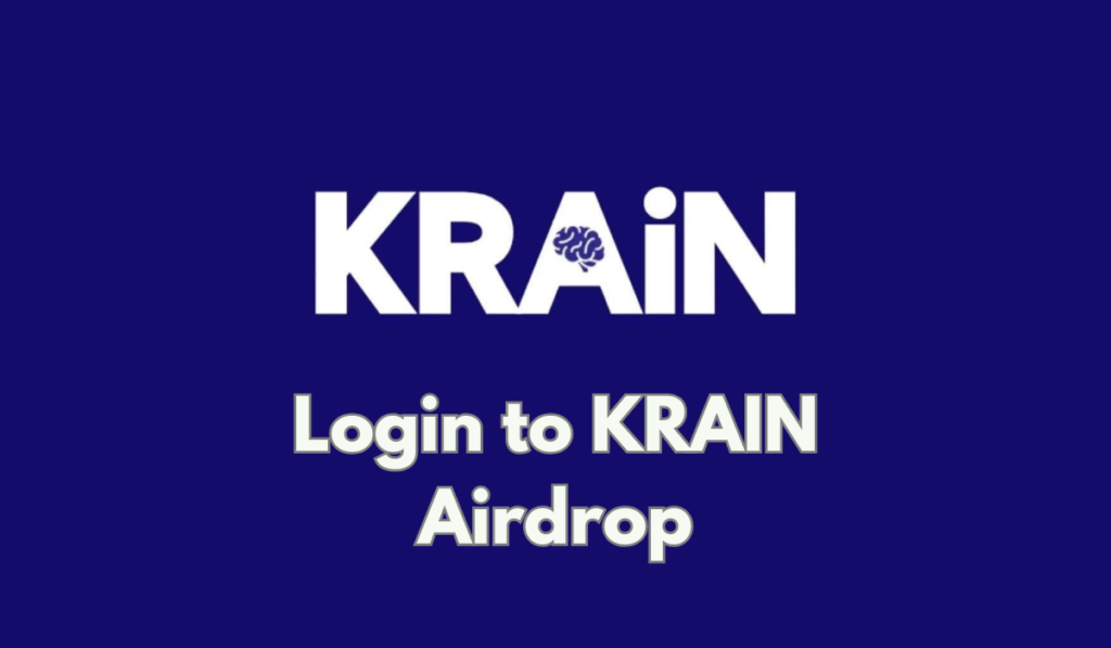 Login to KRAIN Airdrop