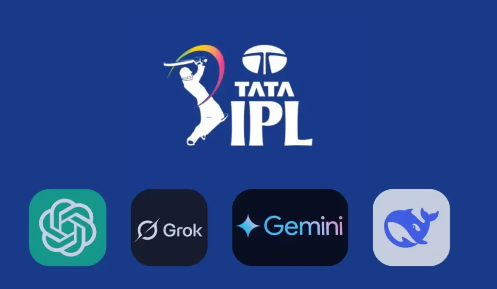 IPL 2025 Predictions from ChatGPT, Grok, Gemini, and DeepSeek